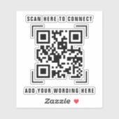 Zakelijk Bedrijf | QR Code Scan Sticker (Vel)