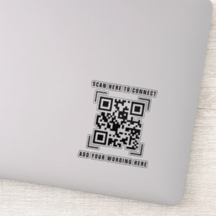 Zakelijk Bedrijf QR Code Scan Sticker