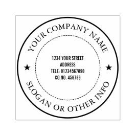 Zakelijk Bedrijfs Bedrijf Rubberstempel