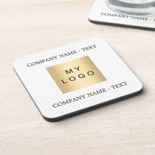 Zakelijk bedrijfslogo tekst slogan merk kleur bier onderzetter (Linkerzijde)