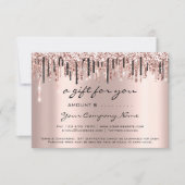 Zakelijk cadeaubon schoonheid Moderne Rozen schijv (Voorkant)