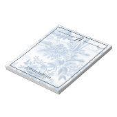 Zakelijk gepersonaliseerd Initiaal Monogram Tool Notitieblok (Gedraaid)