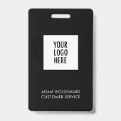 Zakelijk ID Logo Badge Werknemer Personeel (Achterkant)