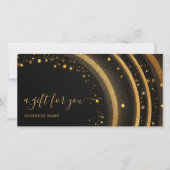 Zakelijk Kerstcadeau Certificaat Moderne Voucher (Voorkant)