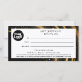 Zakelijk Kerstcadeau Certificaat Moderne Voucher (Achterkant)