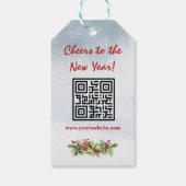 Zakelijk Kerstmis   Cadeaulabel (Achterkant)