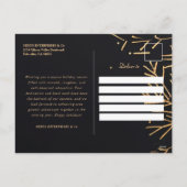 Zakelijk Kerstmis Modern Elegant Feestdagenkaart (Achterkant)