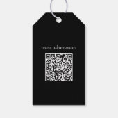 Zakelijk Label "Bedankt voor uw aankoop" Cadeaulabel (Achterkant)