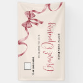 Zakelijk lint logo openingsbanner spandoek (Verticaal)