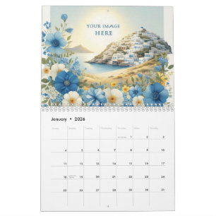 Zakelijk logo 2026 wandkalender - Modern b Kalender