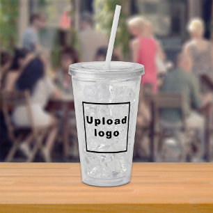 Zakelijk logo Acrylen Tumbler Acryl Drinkbeker