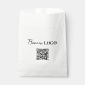 Zakelijk Logo Bedrijfs Promotie QR Code Bedankzakje (Voorkant)