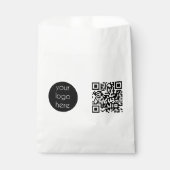 Zakelijk Logo Bedrijfs Promotionele QR-code Bedankzakje (Voorkant)