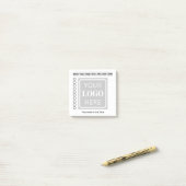 Zakelijk Logo Checklijst Post-it® Notes (Op bureau)