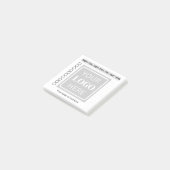 Zakelijk Logo Checklijst Post-it® Notes (Schuin)