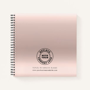 Zakelijk logo Elegant Minimalistisch Aangepast Notitieboek