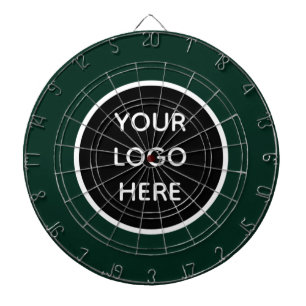 Zakelijk Logo Groen Bedrijf Promotie Modern Dartbord