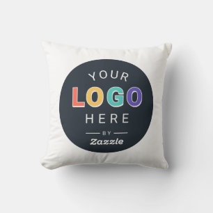 Zakelijk logo met eigen merknaam kussen