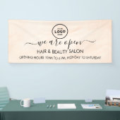 Zakelijk logo modern professioneel 6' banner (Beurs)