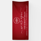 Zakelijk logo moderne professionele 6' banner (Verticaal)
