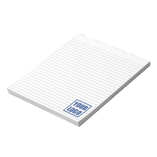 Zakelijk Logo notebook Notitieblok (Gedraaid)