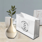 Zakelijk logo op maat groot cadeauzakje