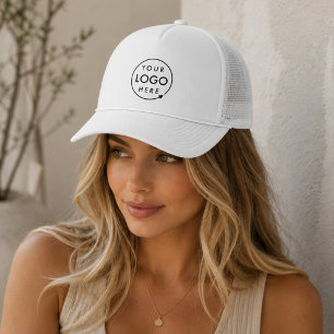 Zakelijk Logo Pet Bedrijfsmerk Trucker Cap
