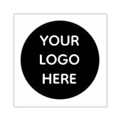 Zakelijk Logo Professioneel Modern Bedrijfsrubber Rubberstempel (Afrduk)