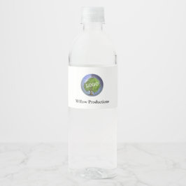 Zakelijk Logo Promotiebedrijf Waterfles Etiket