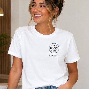 Zakelijk Logo Werknemer Personeel Naam Bedrijfsmer T-shirt