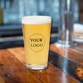 Zakelijk merk Logo Modern Bier Glas