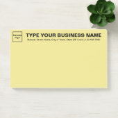 Zakelijk Merk op Kop van Geel Groot Post-it® Notes (Kantoor)