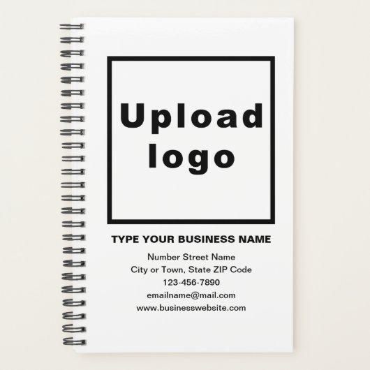 Zakelijk merk op wit Hoesje van Planner (Voorkant)