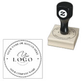 ZAKELIJK MODERN Gepersonaliseerd Logo Adres Bedrij Rubberstempel (Gestempeld)