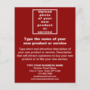 Zakelijk nieuw product of dienst op Red Flyer