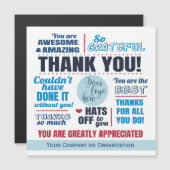 Zakelijk personeel Bedankt voor je waardering (Voorkant / Achterkant)