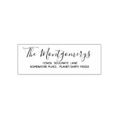 Zakelijk | Persoonlijk Creëer Uw eigen retouradres Zelfinktende Stempel (Design)