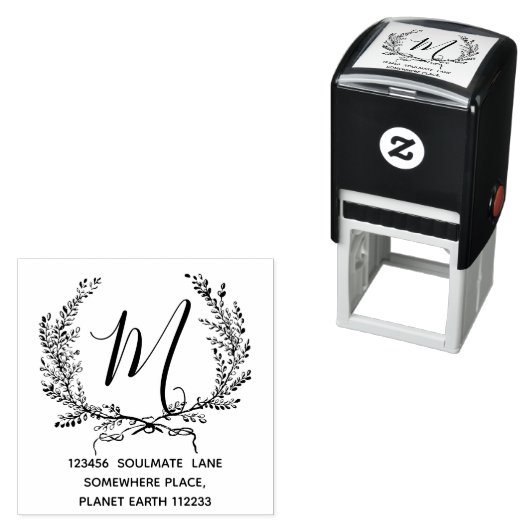 Zakelijk | Persoonlijk Creëer Uw eigen retouradres Zelfinktende Stempel (In situ)