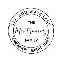 Zakelijk | Persoonlijk Creëer Uw eigen retouradres Zelfinktende Stempel