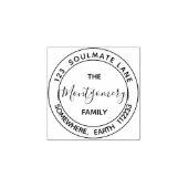 Zakelijk | Persoonlijke Creëer uw eigen Rubberstempel (Afrduk)