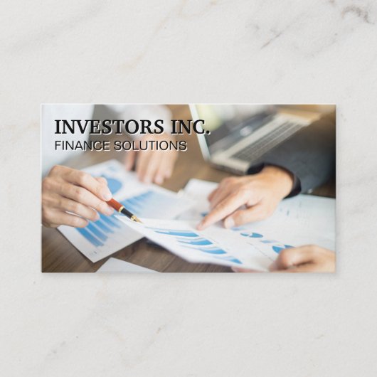 Zakelijk professional | Financiering Visitekaartje (Voorkant)