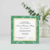 Zakelijk Professioneel Kerstfeest Kaart (Staand voorkant)