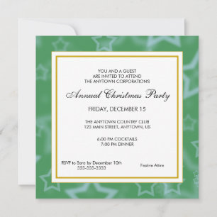 Zakelijk Professioneel Kerstfeest Kaart