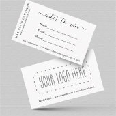 Zakelijk Raffle Ticket