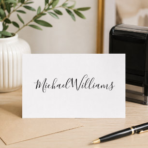 Zakelijk retouradres Modern professioneel logo Zelfinktende Stempel