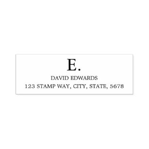 Zakelijk retouradres Professioneel Modern Zelfinktende Stempel