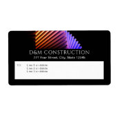 Zakelijk, Smart Design Verzendlabel vs 2 (Voorkant)