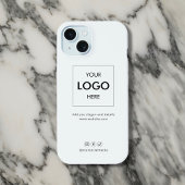 Zakelijk Social Media Wit iPhone 15 Hoesje