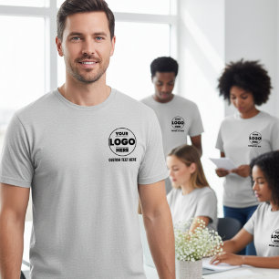 Zakelijk T-shirt met Eigen Logo Eenvoudig Merk T
