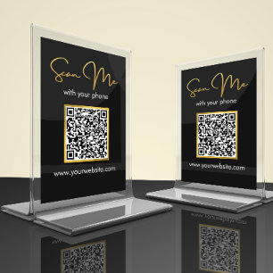 Zakelijk   Trouw QR Code Tafelkaart Kaart